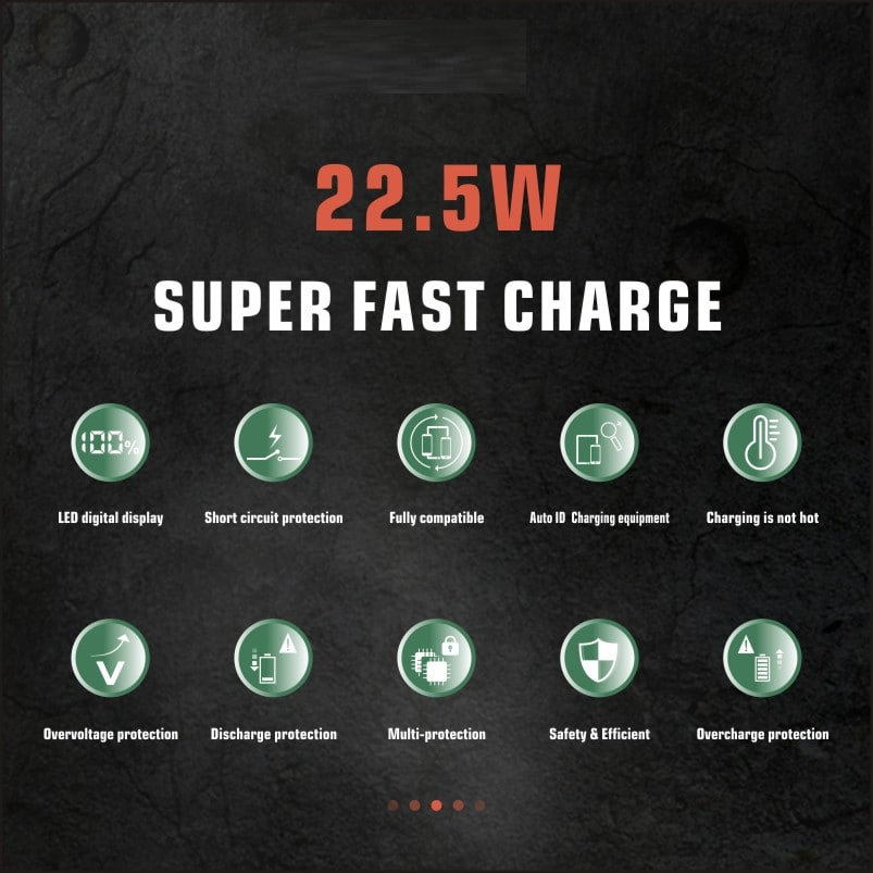 Xundd Charging Station 60000mAh Power Bank