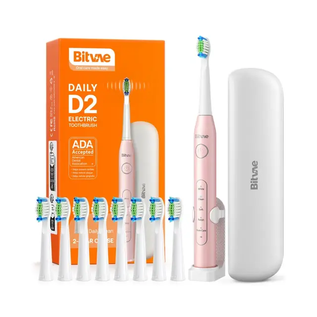 ELECTRIC TOOTHBRUSH - BITVAE D2 PINK