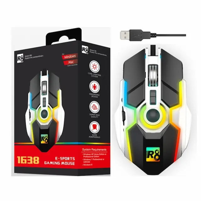 GAMING MOUSE | COOL LIGHTING - R8 1638