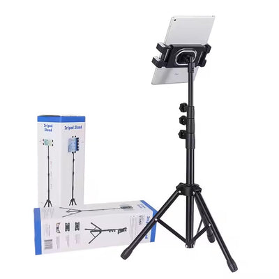 1-TRIPOD FLOOR STAND FOR MOBILE PHONES AND TABLETS (4.7-13 INCHES)