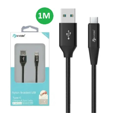 TYPE-C CABLE 1M NYORK UC827/UC810