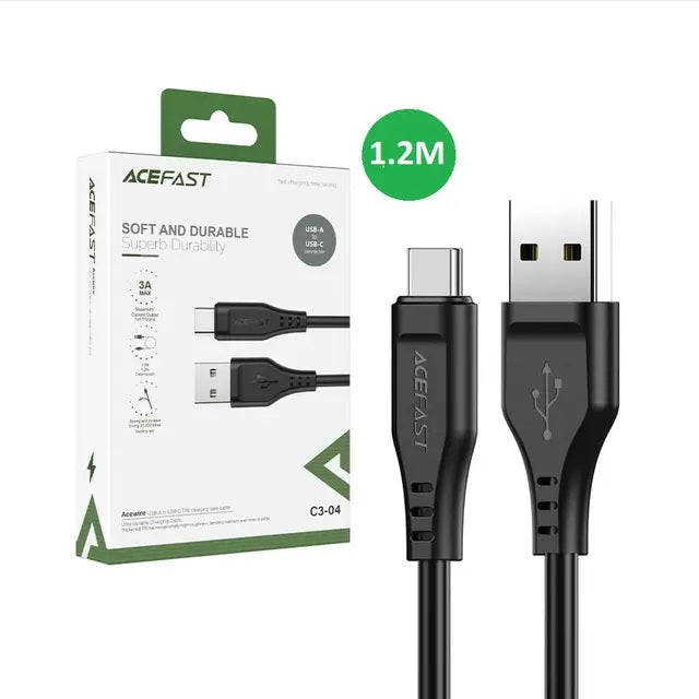 USB TO C CABLE 1.2M-ACEFAST C3-04