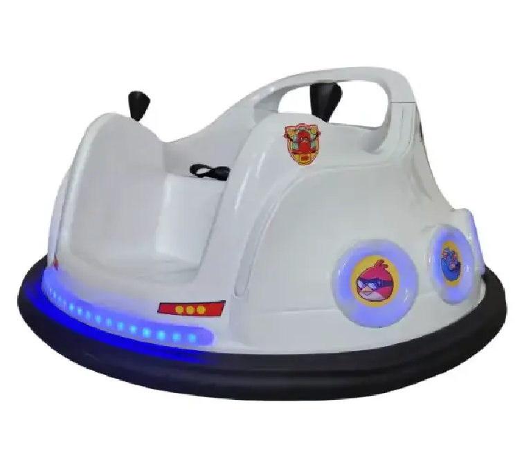 360 Degree Rotating Smart Car (Light & Sound,Bluetooth)- White