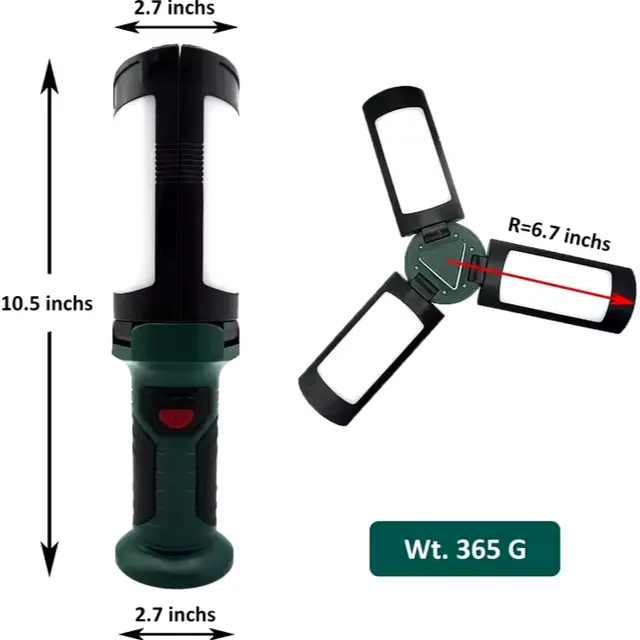 LED CAMPING LIGHT (FLOOD BEAM LED WORK LIGHT) - TOBY'S CPL-12