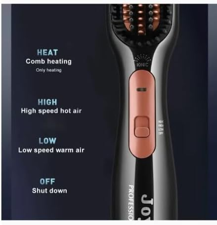 3 IN 1 Hair Styling Brush, Hair Dryer and Hair Styler-JOY PROFESSIONAL