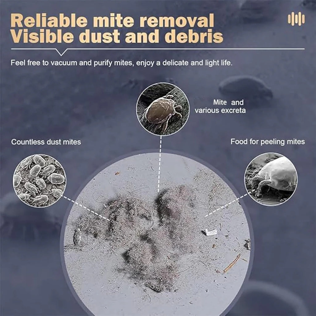 Vacuum Dust Mite Remover For Bed, Sofa, Pillow And Mattress-HH-026