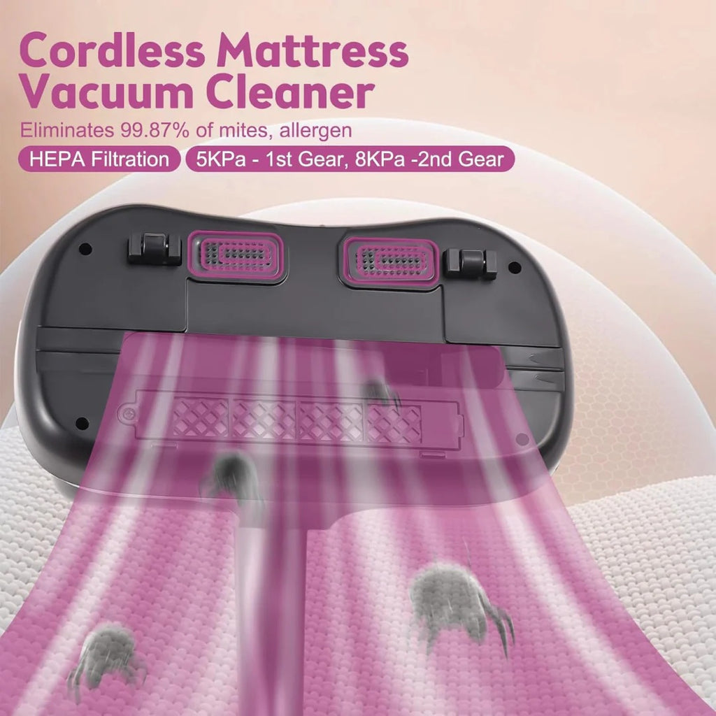 Vacuum Dust Mite Remover For Bed, Sofa, Pillow And Mattress-HH-026