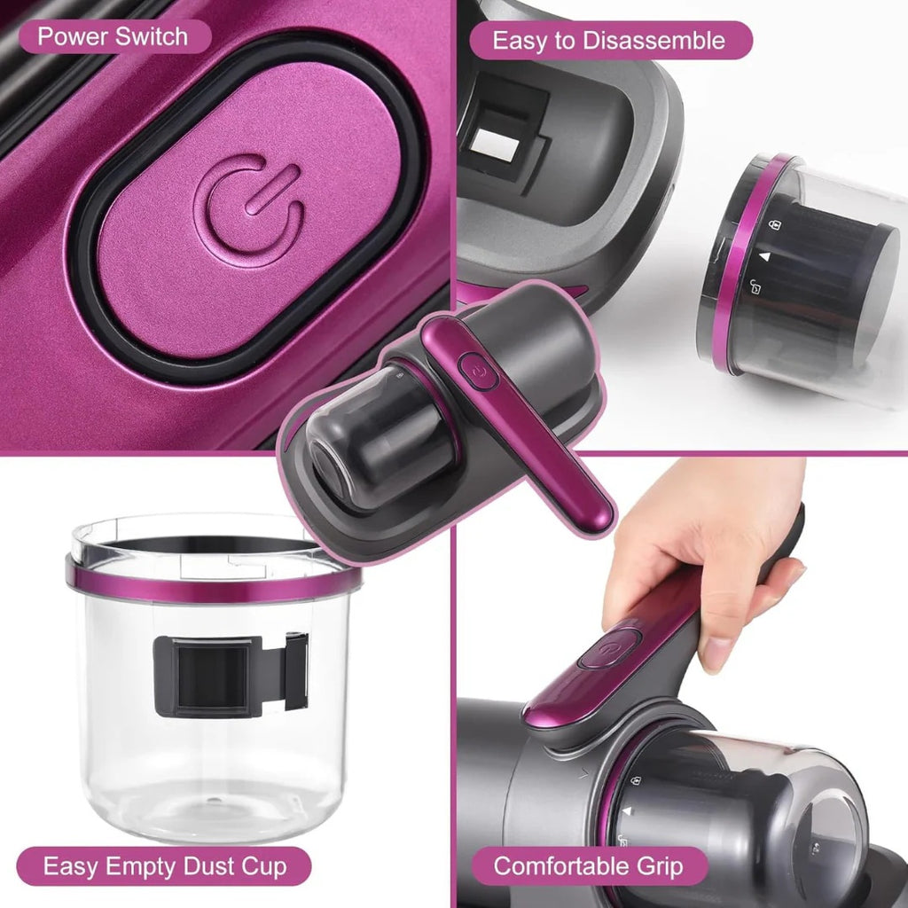 Vacuum Dust Mite Remover For Bed, Sofa, Pillow And Mattress-HH-026