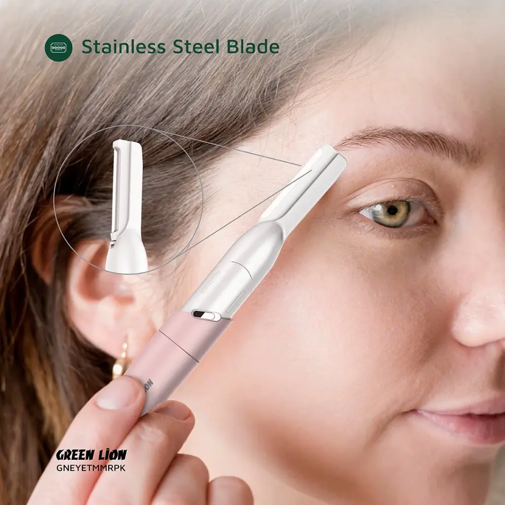 Eyebrow Hair Trimmer - Green Lion 3434