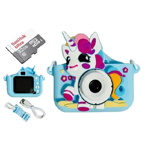 Children's Fun Camera + 32gb Memory Card - X200