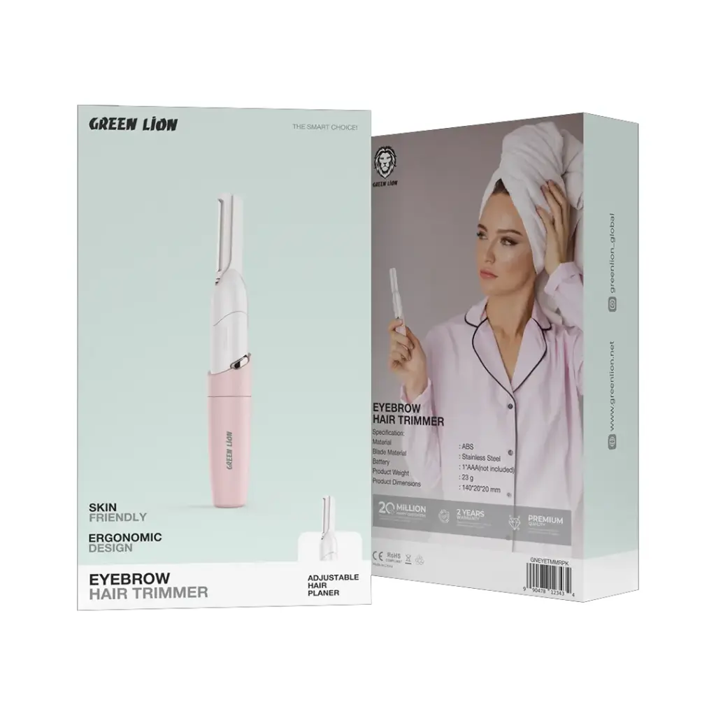 Eyebrow Hair Trimmer - Green Lion 3434
