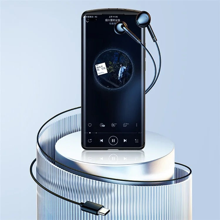 Xundd Type-C Wired Earphone (XDHE-016) - Black