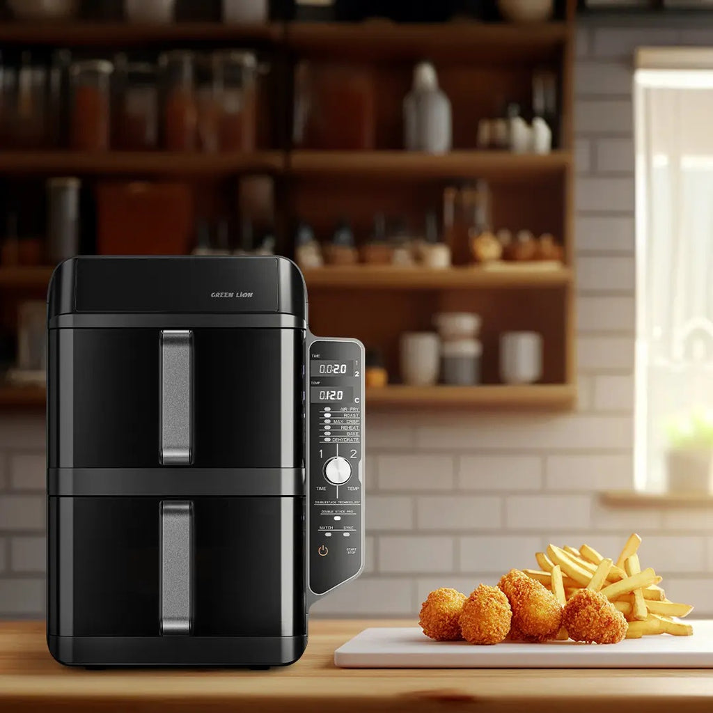 Digital Air Fryer 10.2L Double-Decker Pro-Green Lion 8812