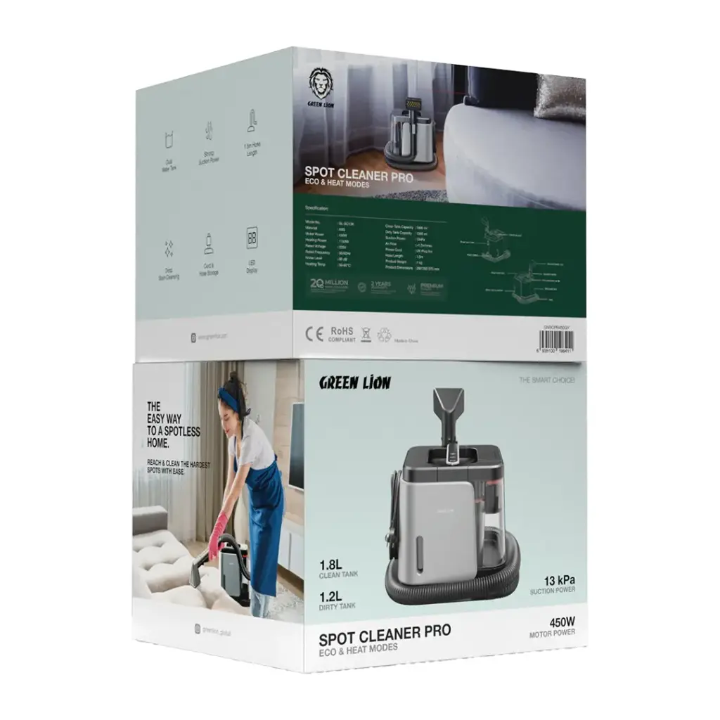 Sofa and Carpet Spot Cleaner Pro - Green lion 6411