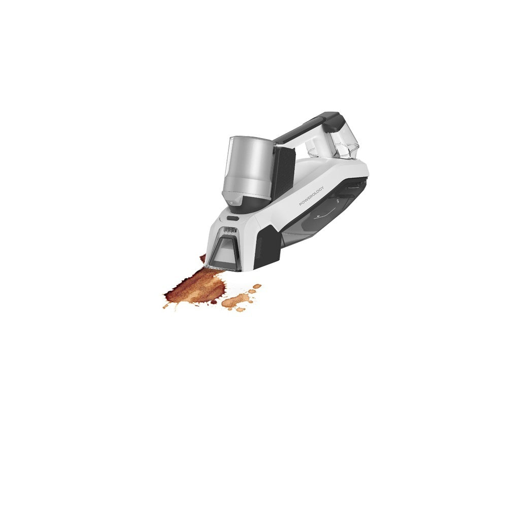 Handheld Powerology spot cleaner for home use