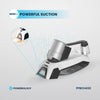 Lightweight handheld vacuum cleaner on carpet