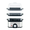 three tray vegetable eggs teamer