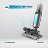 Vacuum and mop combo with HEPA filter by Powerology